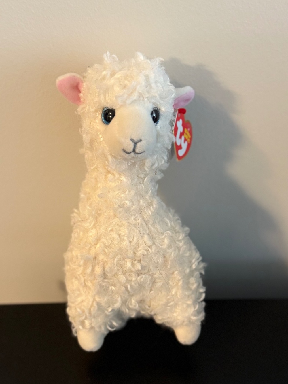 Ty Beanie Babies Lily the Llama Plush Stuffed Animal NWT 8"